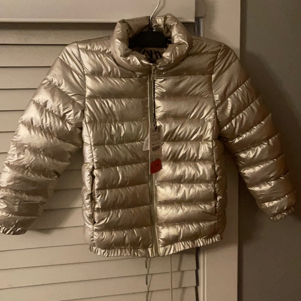 Mataliic Zara Coat